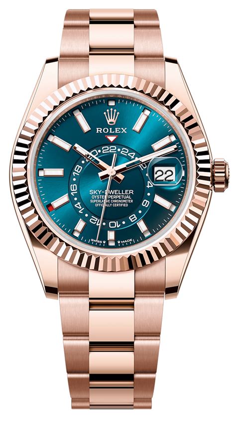 rolex skydweller rose gold